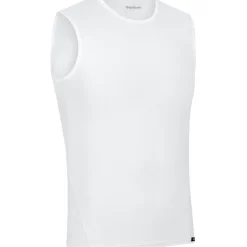 GripGrab Ultralight Mesh Hemd zonder Mouwen Heren - Wit