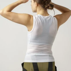 GripGrab Ultralight Mesh Mouwloos Base Layer voor Dames - White