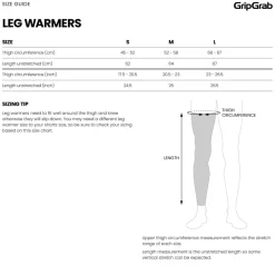 Armwarmers, Beenwarmers & Kniewarmers|Armwarmers, Beenwarmers En Kniewarmers < GripGrab UV Protect Beenwarer - Zwart
