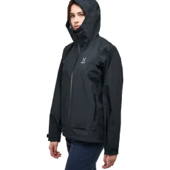 Haglöfs Front Proof Jas Dames - true black 2C5