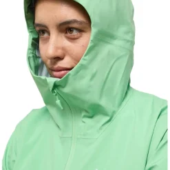 Jacks < Haglöfs Front Proof Jas Dames - mint stone 5LL