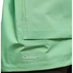Jacks < Haglöfs Front Proof Jas Dames - mint stone 5LL