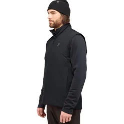Jacks|Jassen & Vesten < Haglöfs Mimic Alert Vest Heren - true black 2C5
