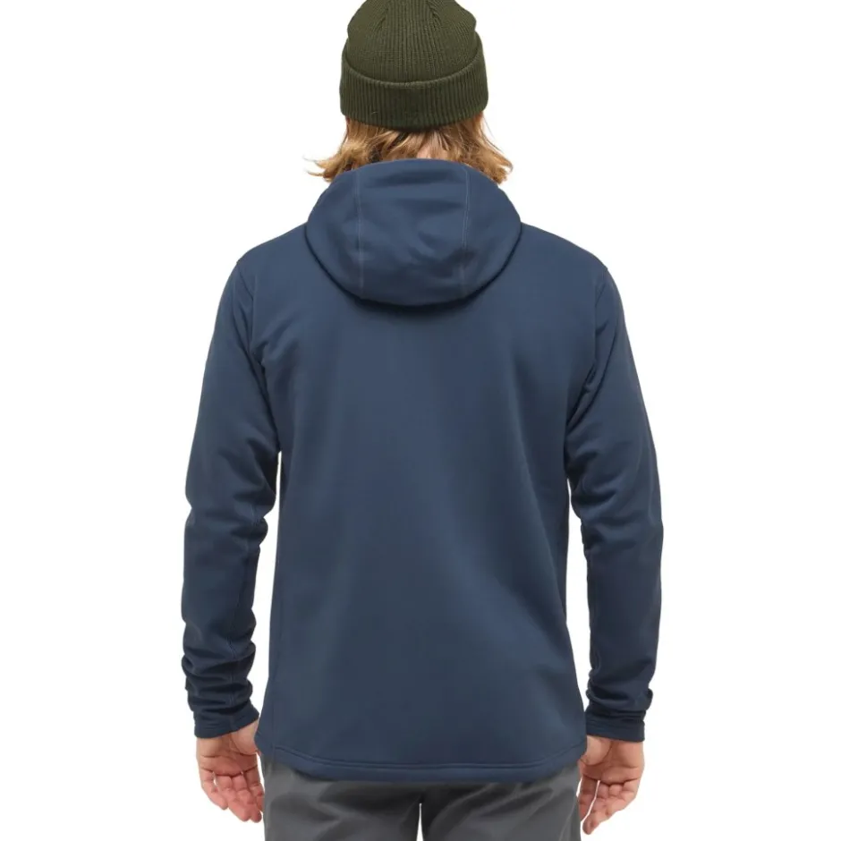 Jacks < Haglöfs Rosson id Hood Jas Heren - tarn bue 3N5