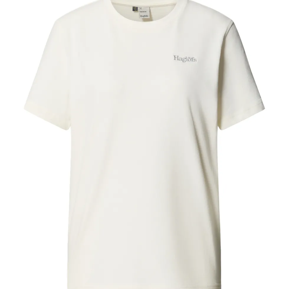 Haglöfs Shirt Dames - soft white 2C4