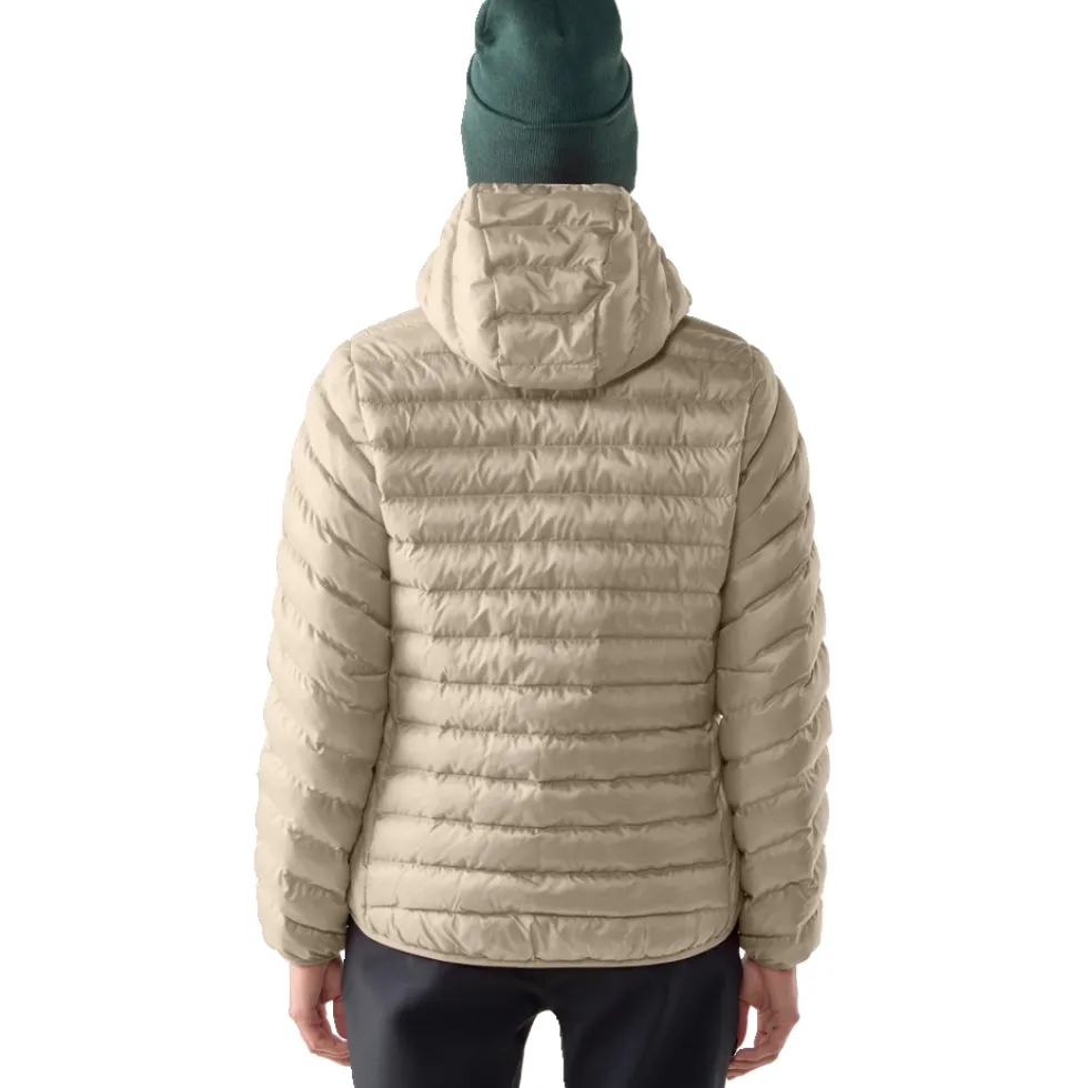 Haglöfs Särna Mimic Jas met Capuchon Dames - chalk beige 5S9