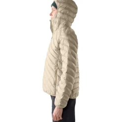 Haglöfs Särna Mimic Jas met Capuchon Dames - chalk beige 5S9