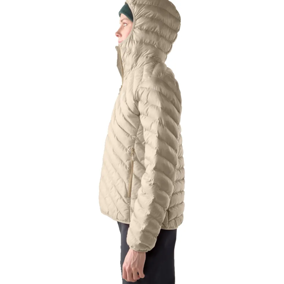 Haglöfs Särna Mimic Jas met Capuchon Dames - chalk beige 5S9