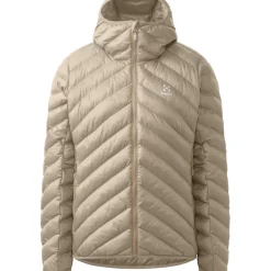 Haglöfs Särna Mimic Jas met Capuchon Dames - chalk beige 5S9