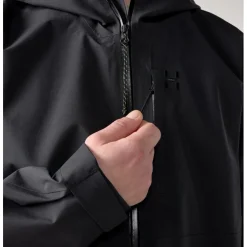Haglöfs Front Proof II Jas Heren - true black 2C5