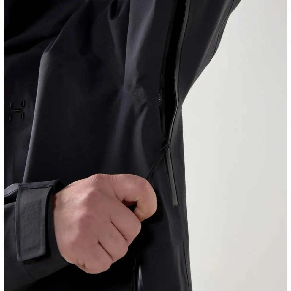 Haglöfs Front Proof II Jas Heren - true black 2C5