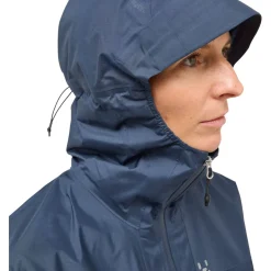 Haglöfs L.I.M Airak 2.5L Regenjas Dames - tarn blue 3N5