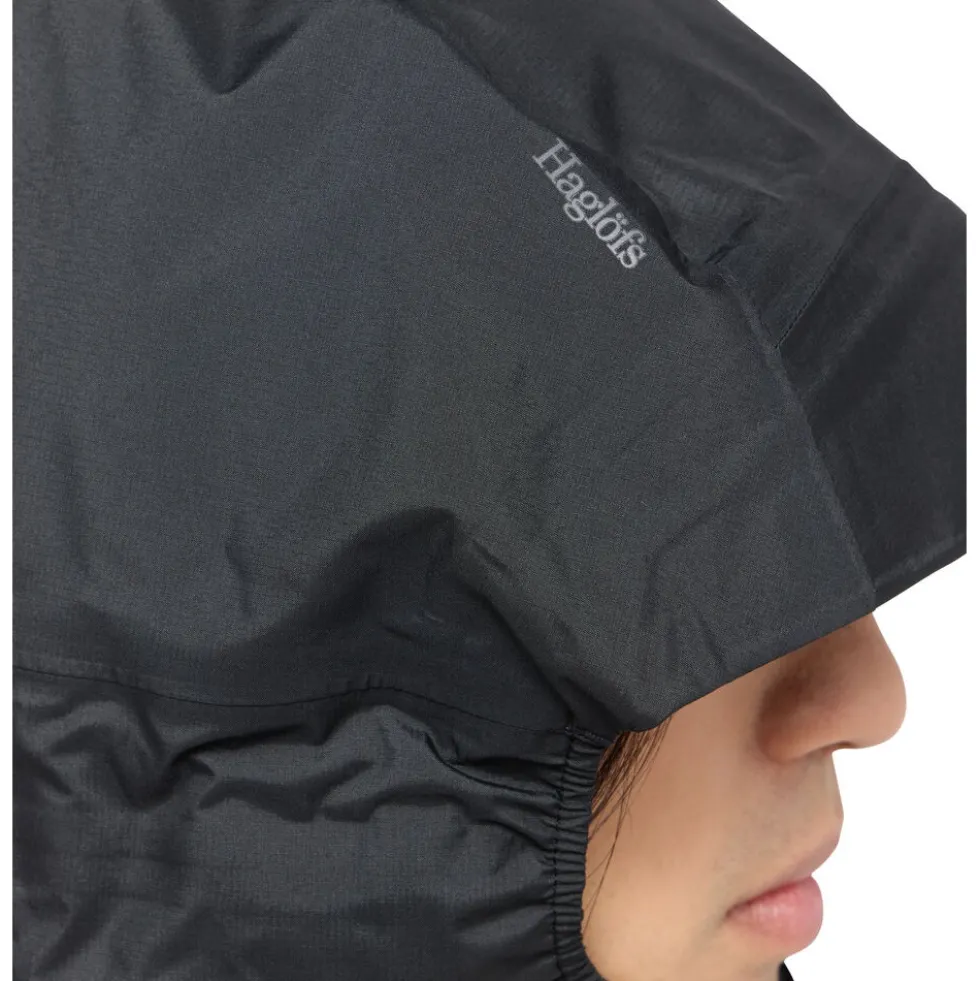 Haglöfs L.I.M Airak 2.5L Regenjas Heren - true black 2C5