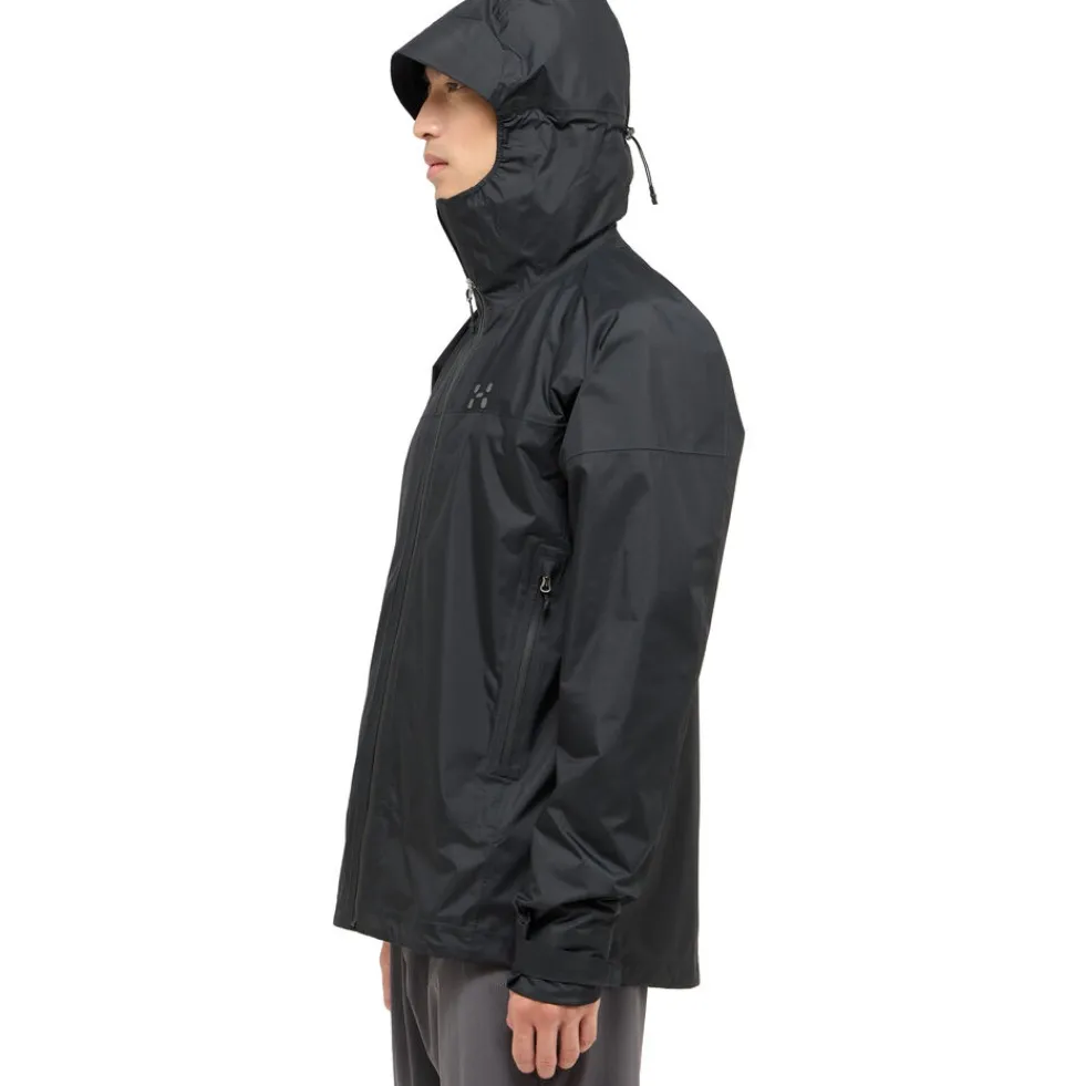 Haglöfs L.I.M Airak 2.5L Regenjas Heren - true black 2C5