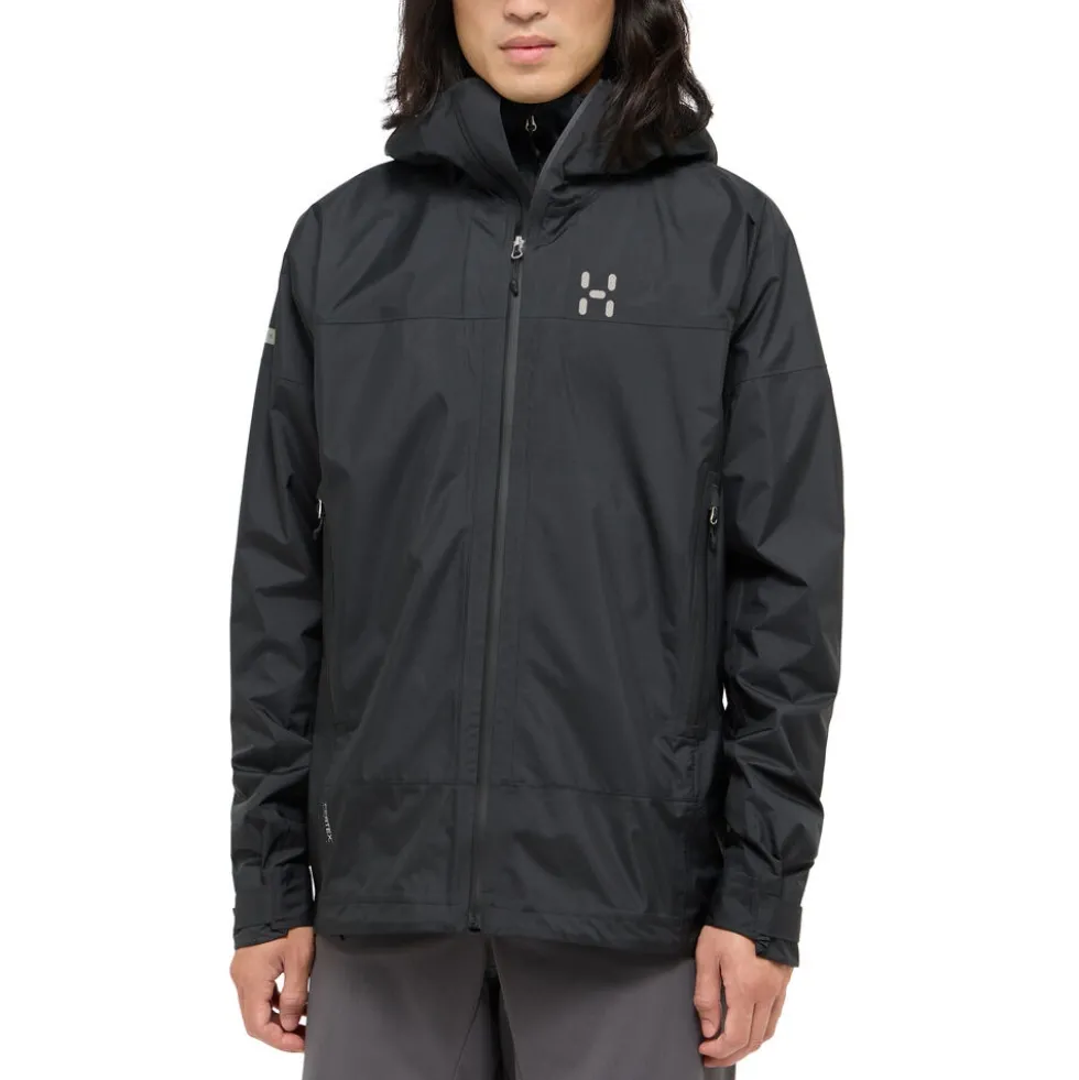 Haglöfs L.I.M Airak 2.5L Regenjas Heren - true black 2C5