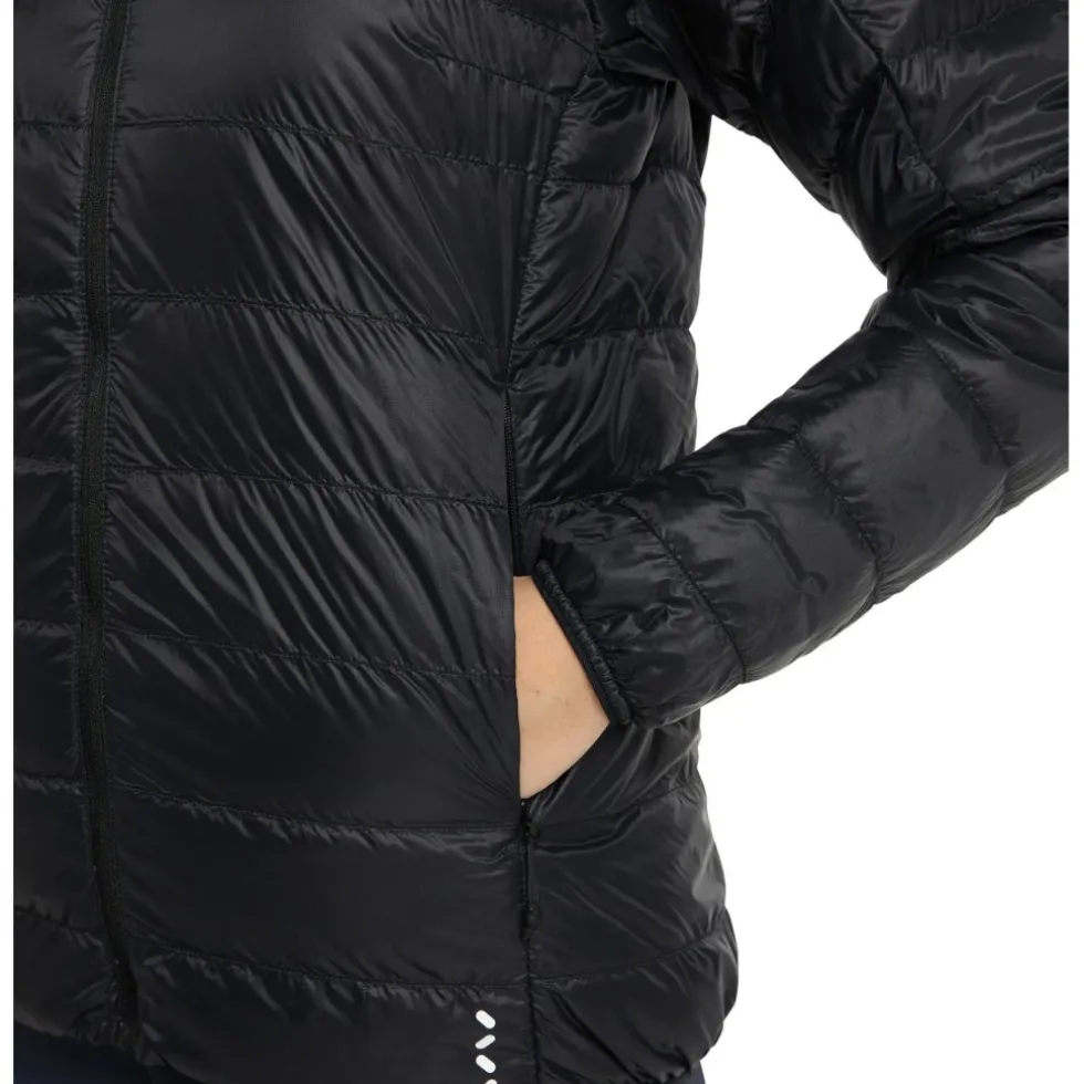 Haglöfs L.I.M Donsjas met capuchon Vrouwen - true black 2C5