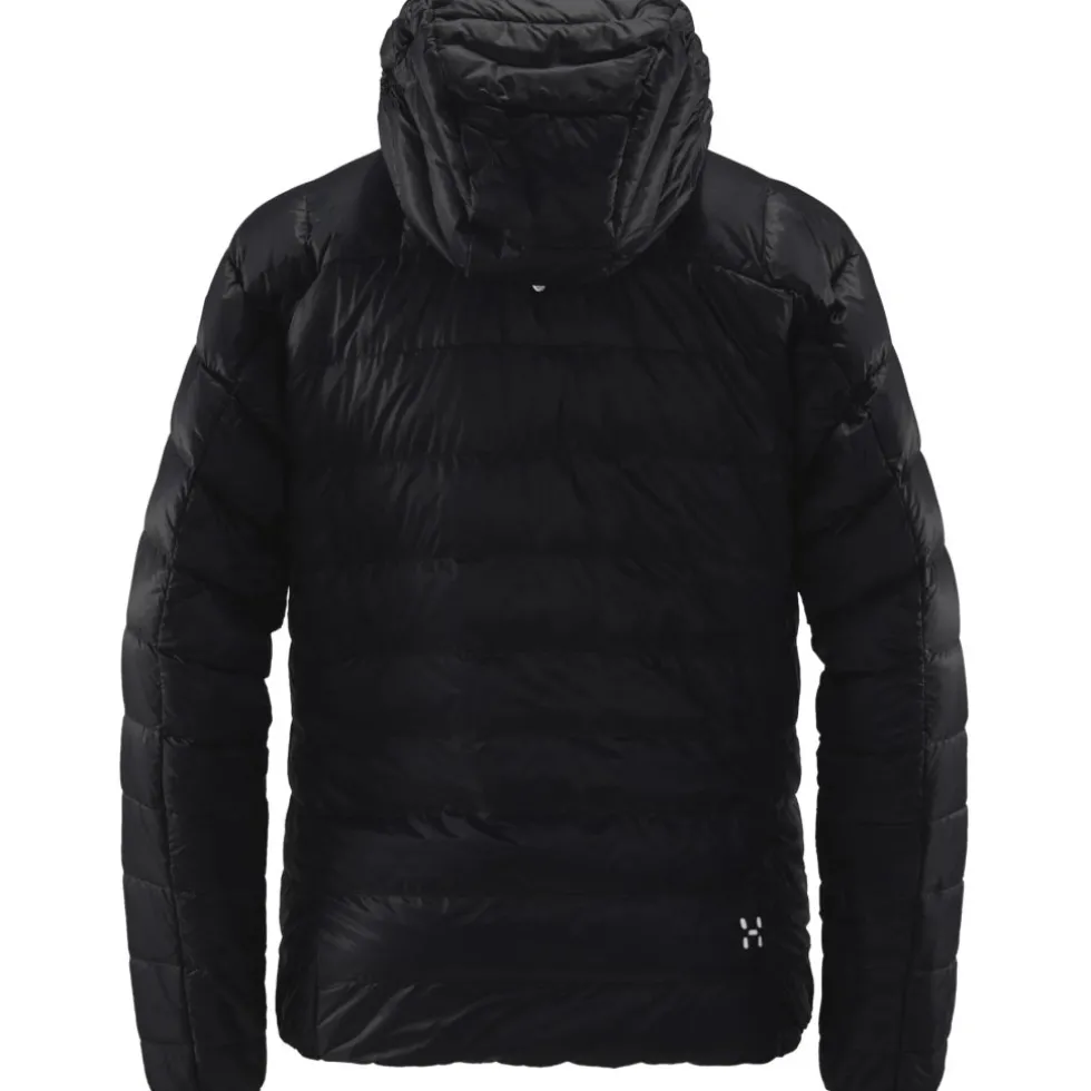 Haglöfs L.I.M Donsjas met capuchon Vrouwen - true black 2C5