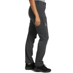 Broeken & Rokken < Haglöfs Lite Standard Zip-Off Broek Dames - magnetite 2AT