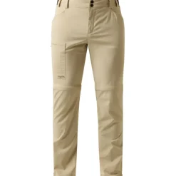 Haglöfs Lite Standard Zip-Off II Broeken Heren - chalk beige 5S9
