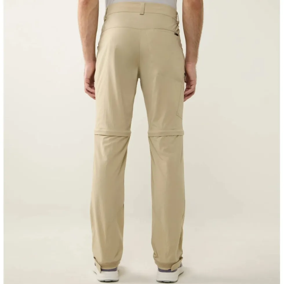 Haglöfs Lite Standard Zip-Off II Broeken Heren - chalk beige 5S9
