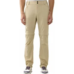 Haglöfs Lite Standard Zip-Off II Broeken Heren - chalk beige 5S9