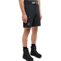 Haglöfs Lizard Softshell Shorts Heren - true black 2C5