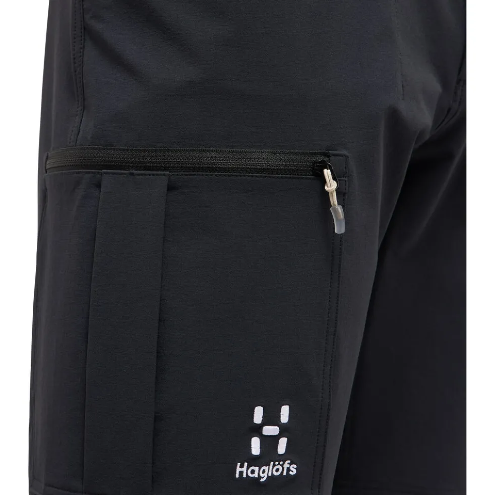 Haglöfs Lizard Softshell Shorts Heren - true black 2C5