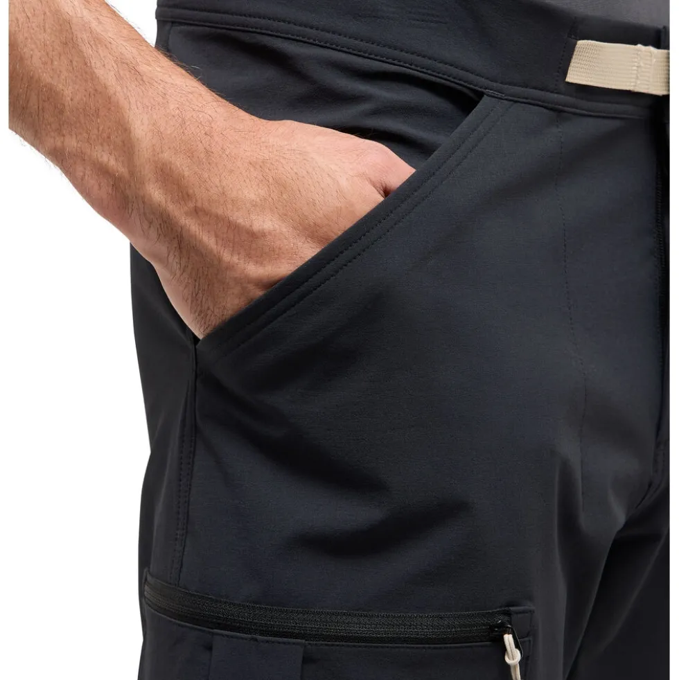 Haglöfs Lizard Softshell Shorts Heren - true black 2C5