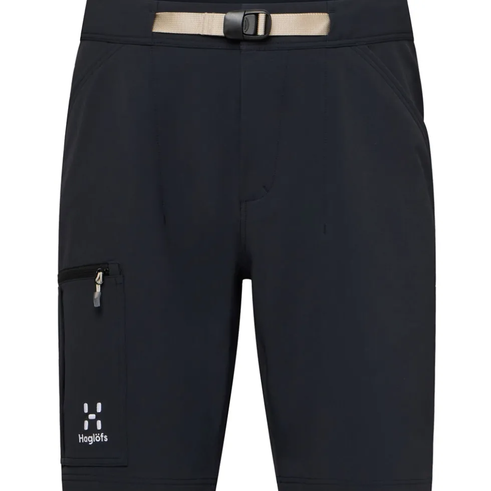 Haglöfs Lizard Softshell Shorts Heren - true black 2C5