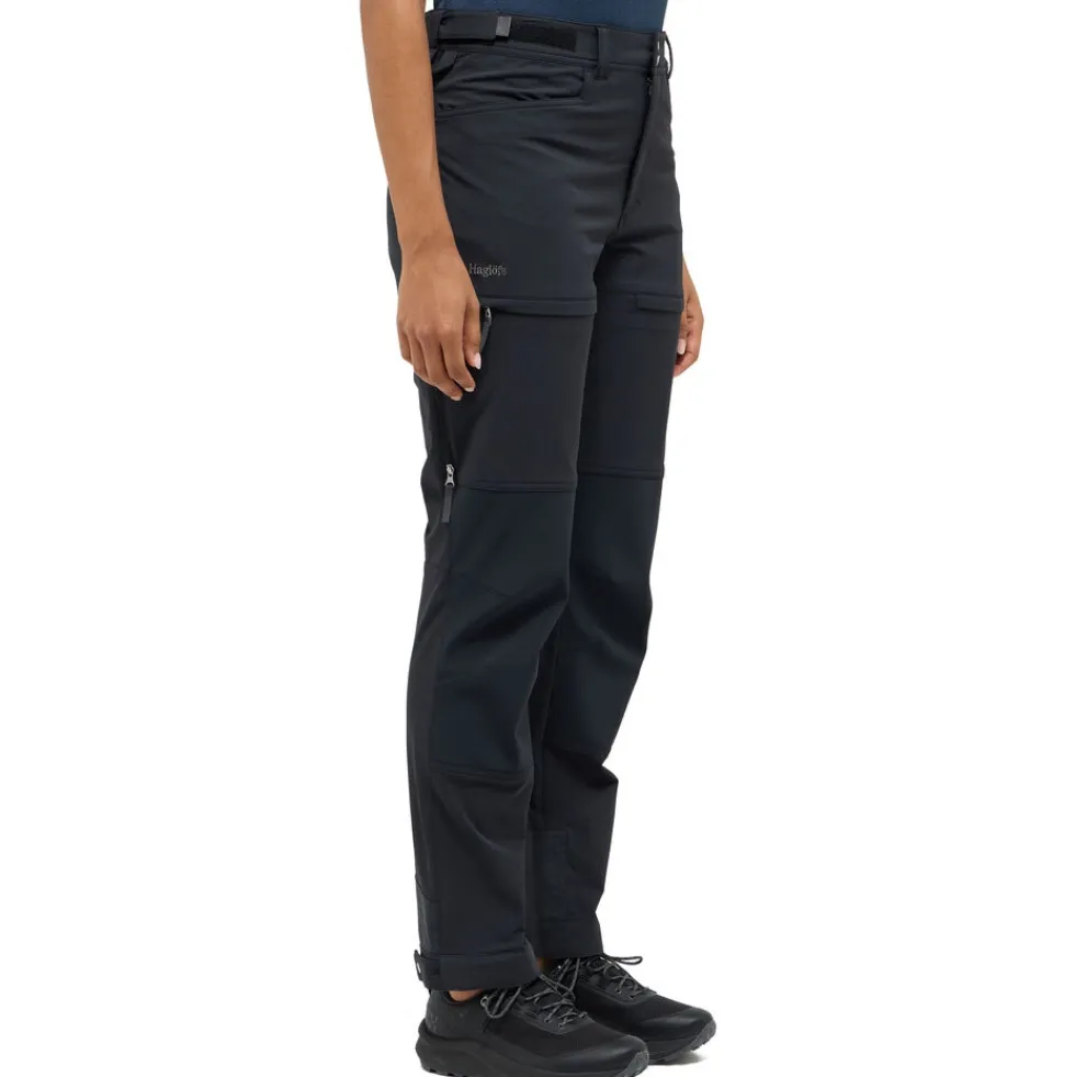 Haglöfs Magma Rugged Wandelbroek Dames - true black 2C5