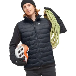 Haglöfs ROC Flash Donsvest Heren - true black 2C5