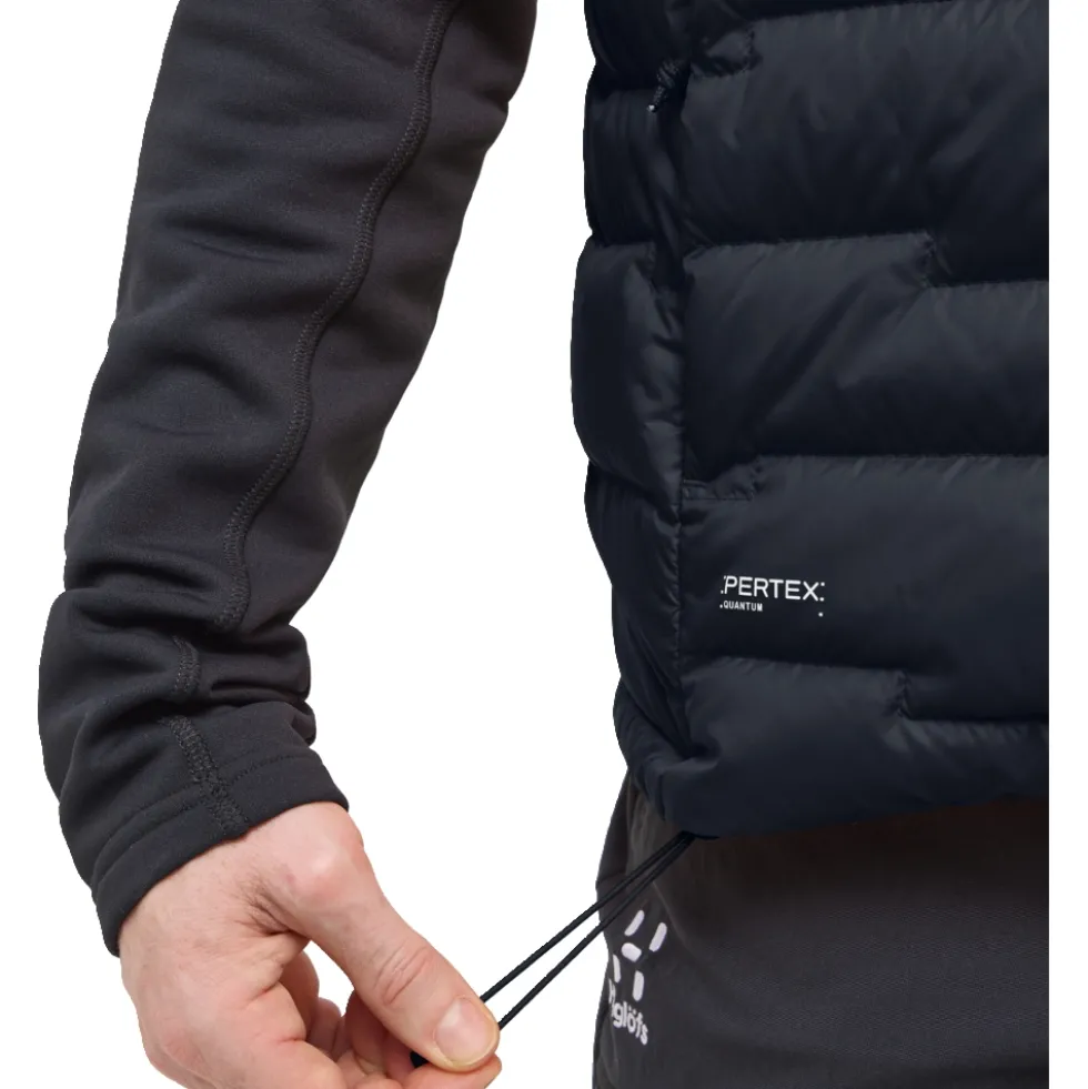 Haglöfs ROC Flash Donsvest Heren - true black 2C5