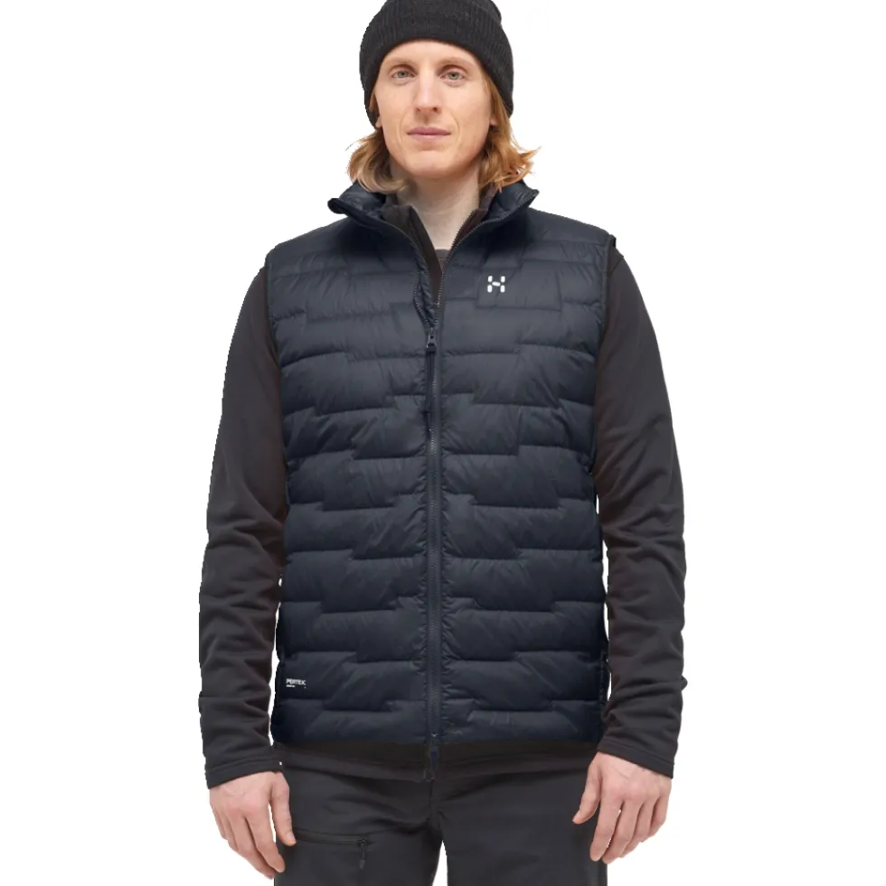 Haglöfs ROC Flash Donsvest Heren - true black 2C5