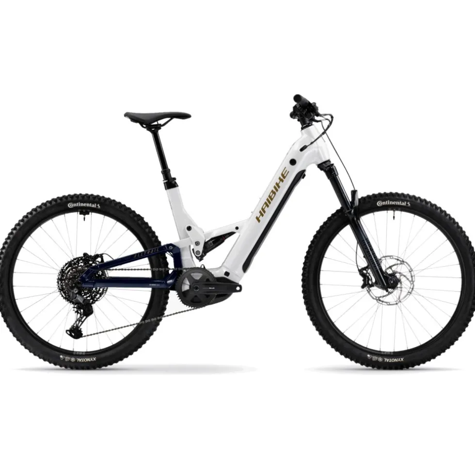 Haibike ALLTRAIL 8 - 27.5" Easy Entry E-MTB - 2025 - white/blue/gold - glossy