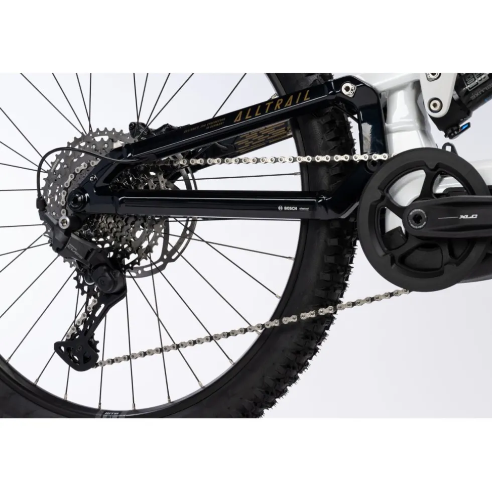 Haibike ALLTRAIL 8 - 27.5" Easy Entry E-MTB - 2025 - white/blue/gold - glossy