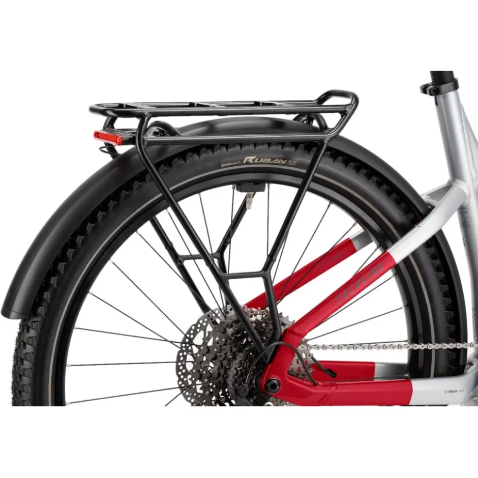 Elektrische Fietsen|Suv E-Bikes < Haibike TREKKING 7 HIGH - 27.5'' Trekking E-Bike - 2025 - soft grey/red/blue - glossy