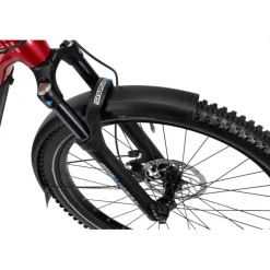 Haibike TREKKING 7 LOW i800Wh - 27.5'' Easy Entry Trekking E-Bike - 2025 - fruity red/blue glossy