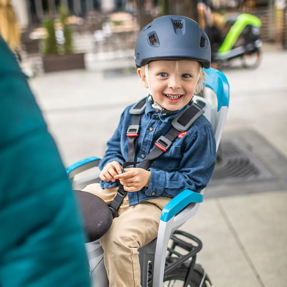 Kinderzitjes < Hamax Amaze Bike Child Seat - grey/petrol