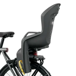 Hamax Amiga Fietsstoeltje voor Kinderen + Adapter voor Drager - grijs