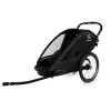 Hamax Breeze Fietskar voor 2 Kinder - Incl. dissel en buggywiel - zwart