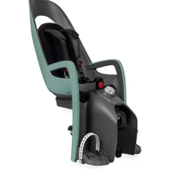 Hamax Caress Fietsstoeltje voor Kinderen voor Montage op de Fietsdrager - green/black