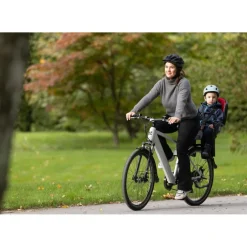 Hamax Kiss Fiets-Kinderzitje - grijs/groen
