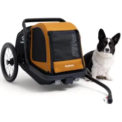 Hamax Milou S Fietskar voor Honden - Spice/Black
