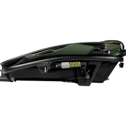 Hamax Outback One Bike Trailer for 1 Kid - Incl. Drawbar and Buggy Wheel - green / black