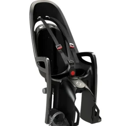 Hamax Zenith Child Bike Seat with Carrier Adapter - grey/black