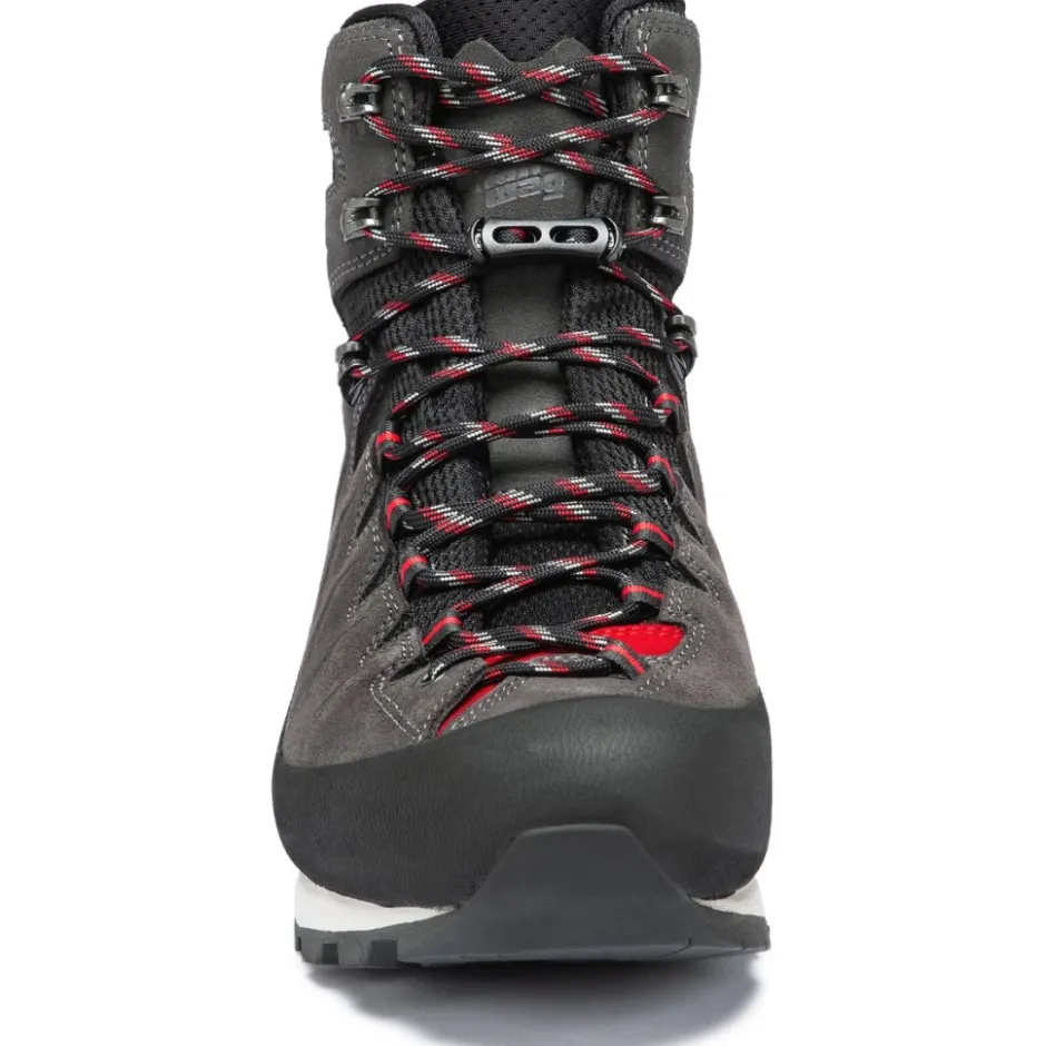 Bergschoenen|Bergschoenen < Hanwag Makra Pro GTX Wandelboots Heren - Asphalt/Rood