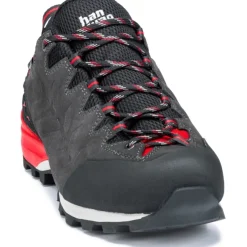 Hanwag Makra Pro Low GTX Approachschoenen Heren - Asphalt/Rood