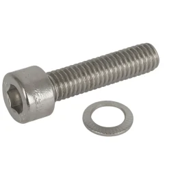 Hebie Schroef V2A M6 x 25 mm met Schnorrschijf