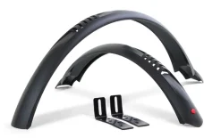 Spatborden < Hebie Taipan 24 758 MTB/Urban Bike Mudguard Set 24 Inches - black