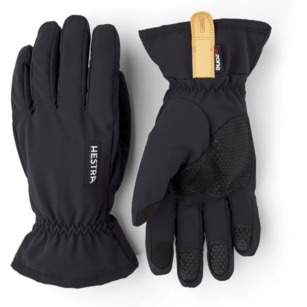 Hestra CZone Contact Pick Up - 5 Vinger Handschoenen - black